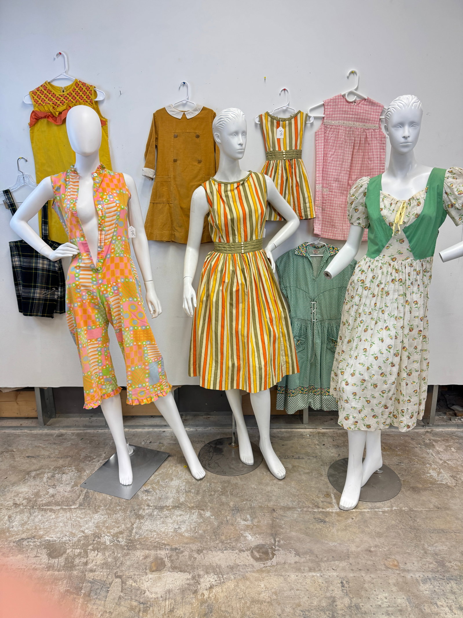 Vintage Group of Girl's 1940-60's Dresses, More! (1 of 13)