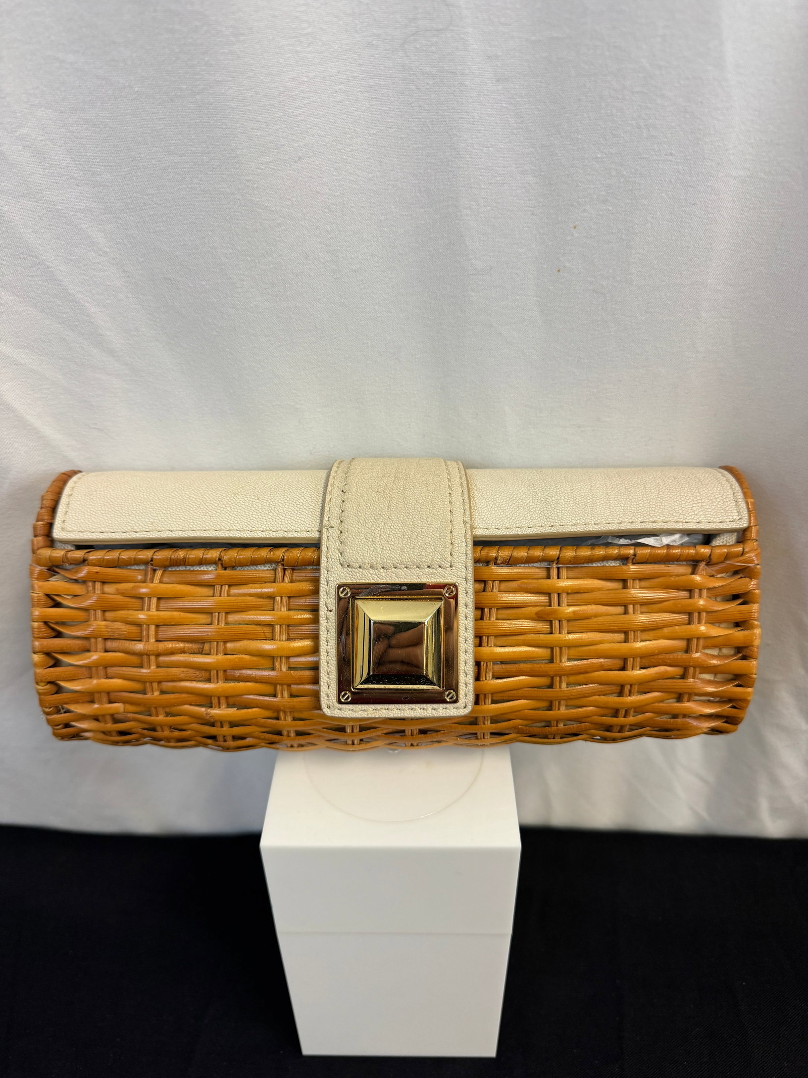 4 Vintage Straw Purses - 14