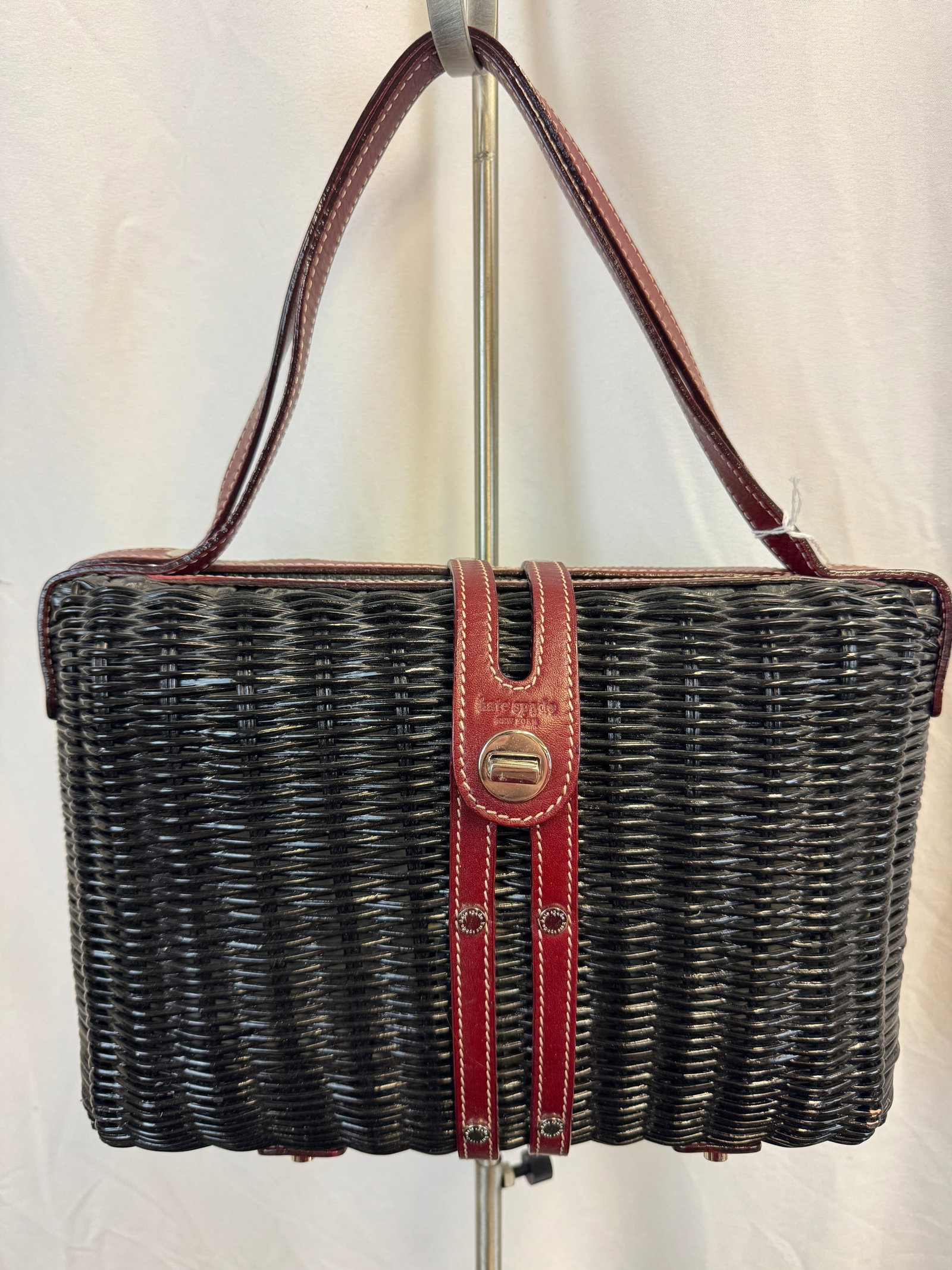 4 Vintage Straw Purses - 2