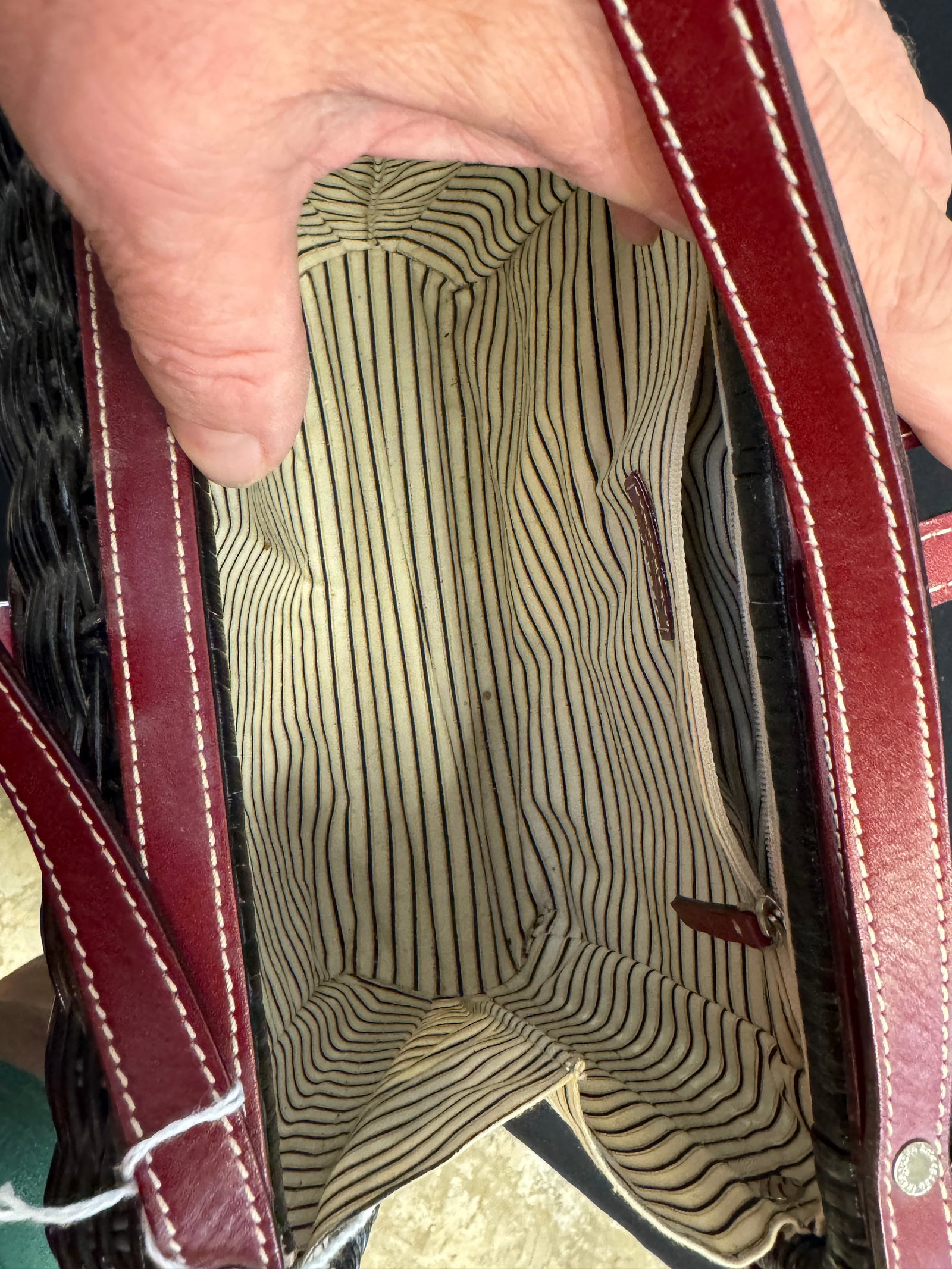 4 Vintage Straw Purses - 5