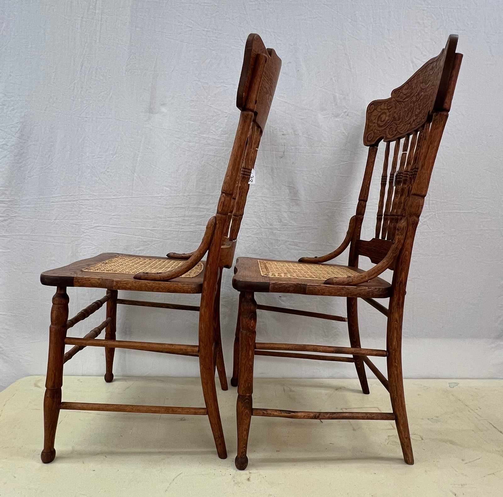 Fancy Press Back Chairs - 2