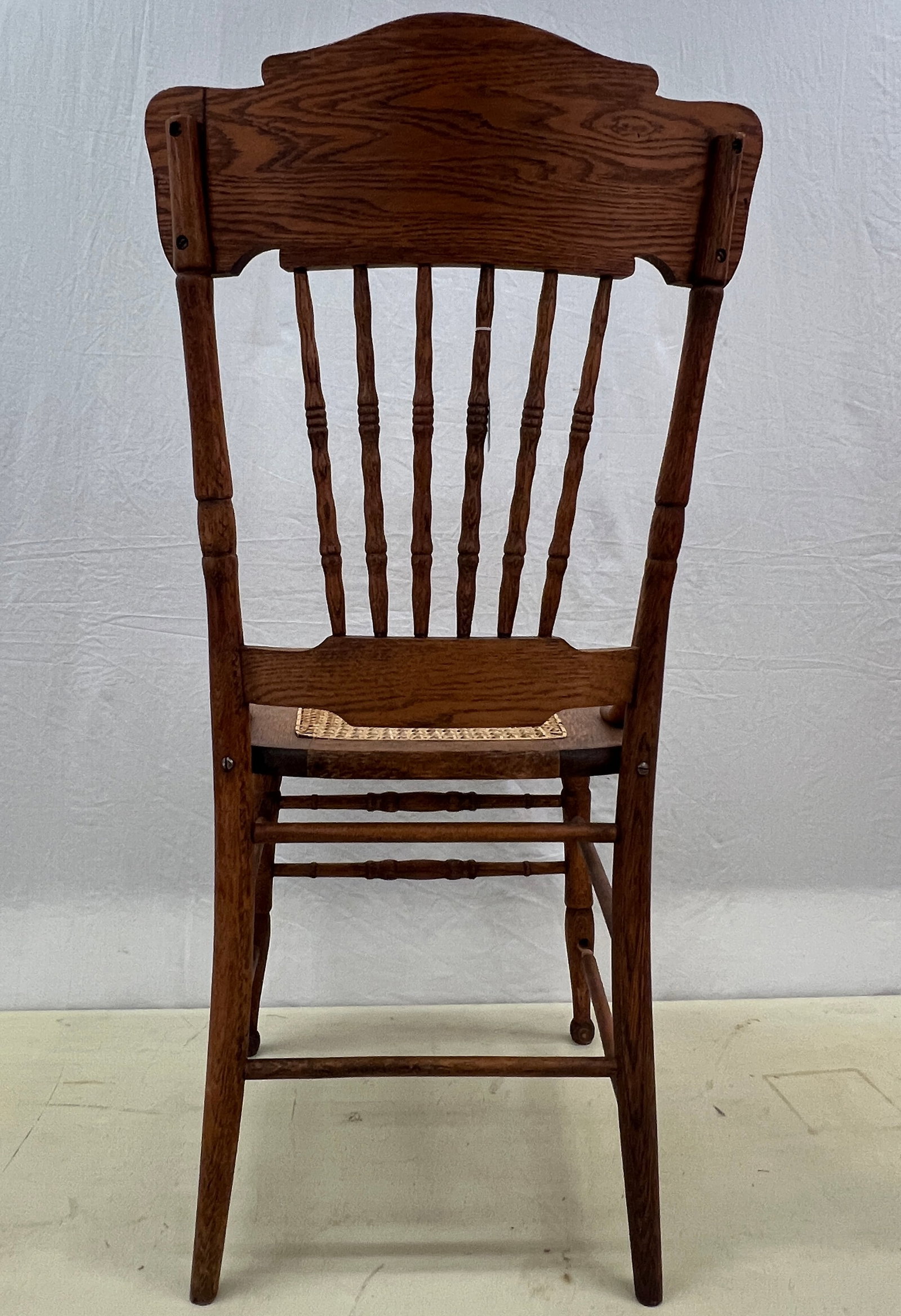 Fancy Press Back Chairs - 4