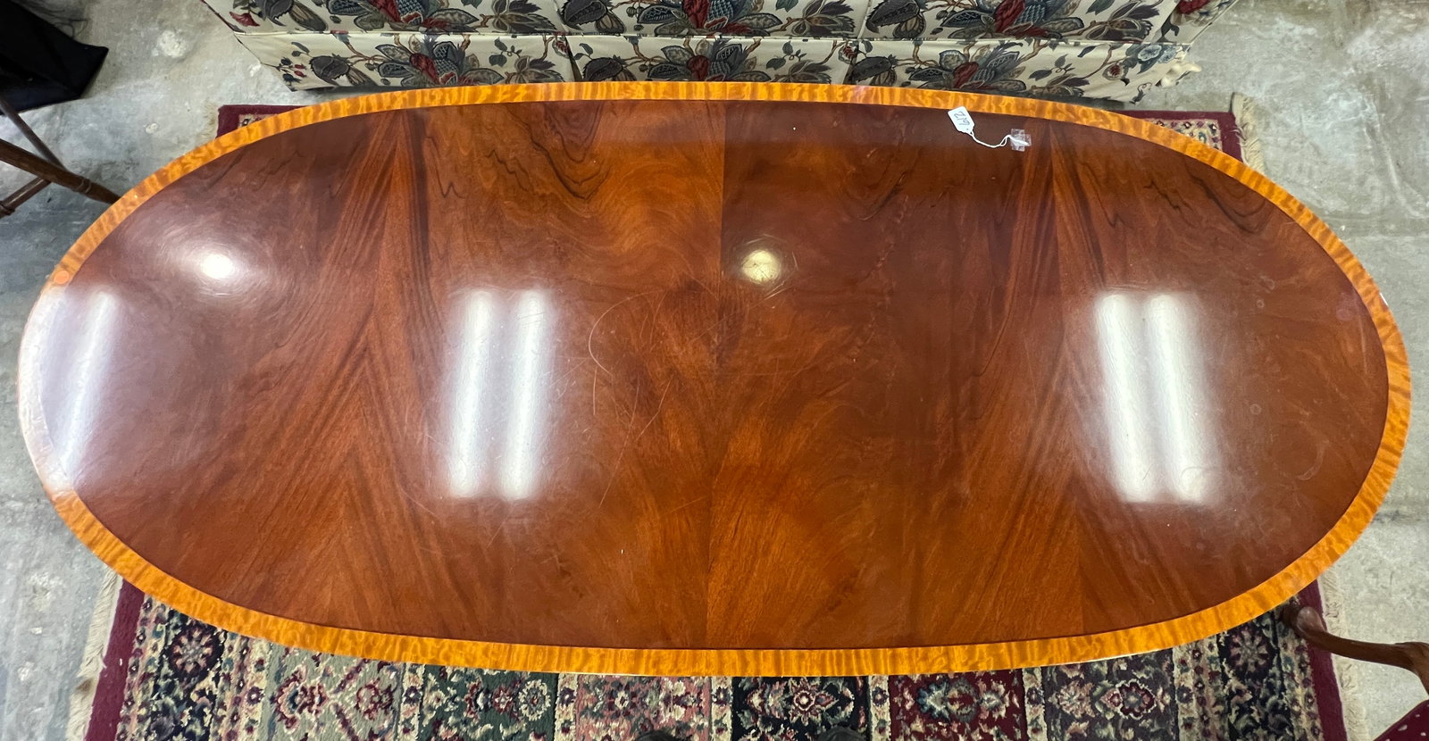Large Mahogany Coffee Table - 3