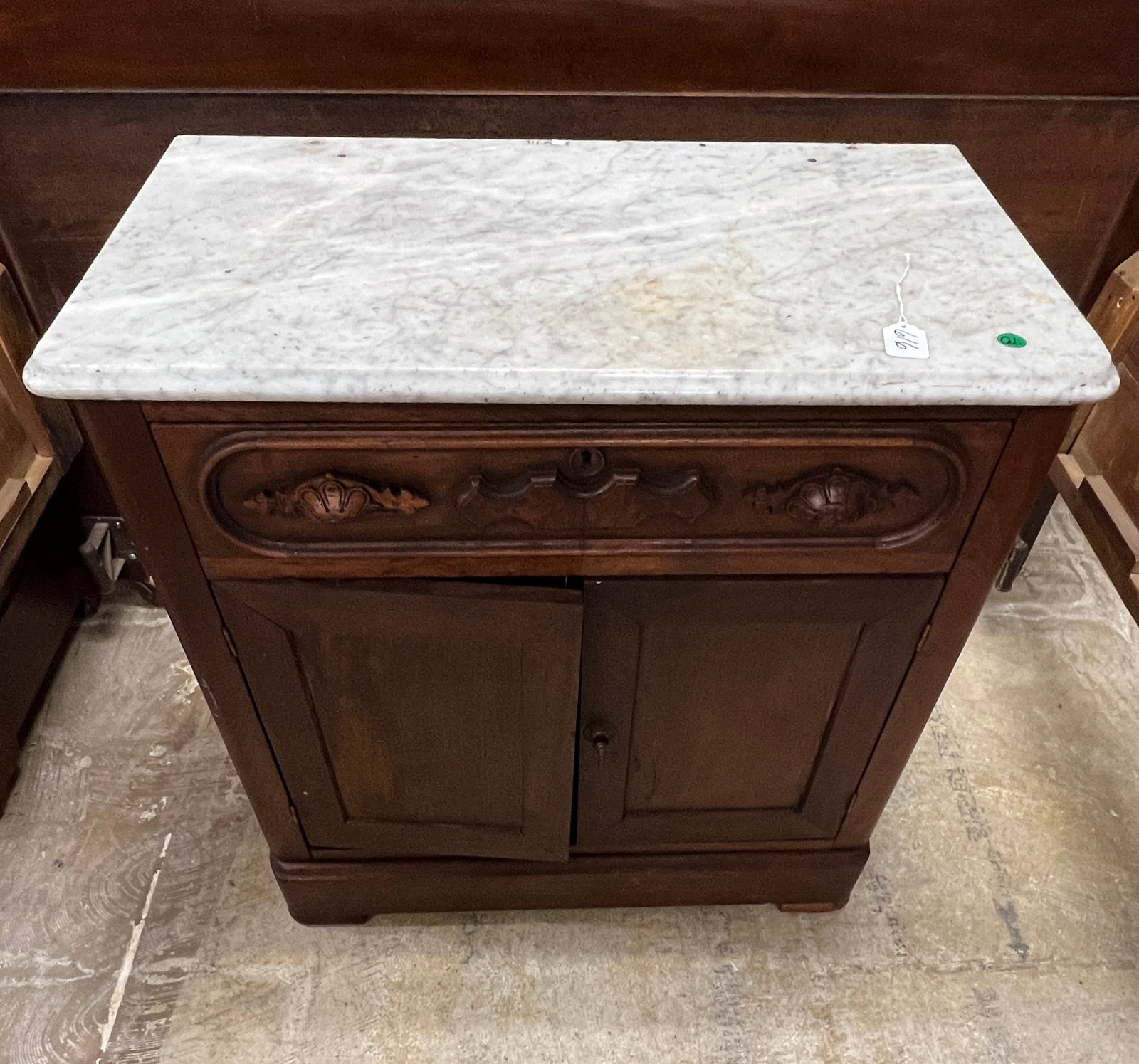 Marble Top Victorian Commode (1 of 9)