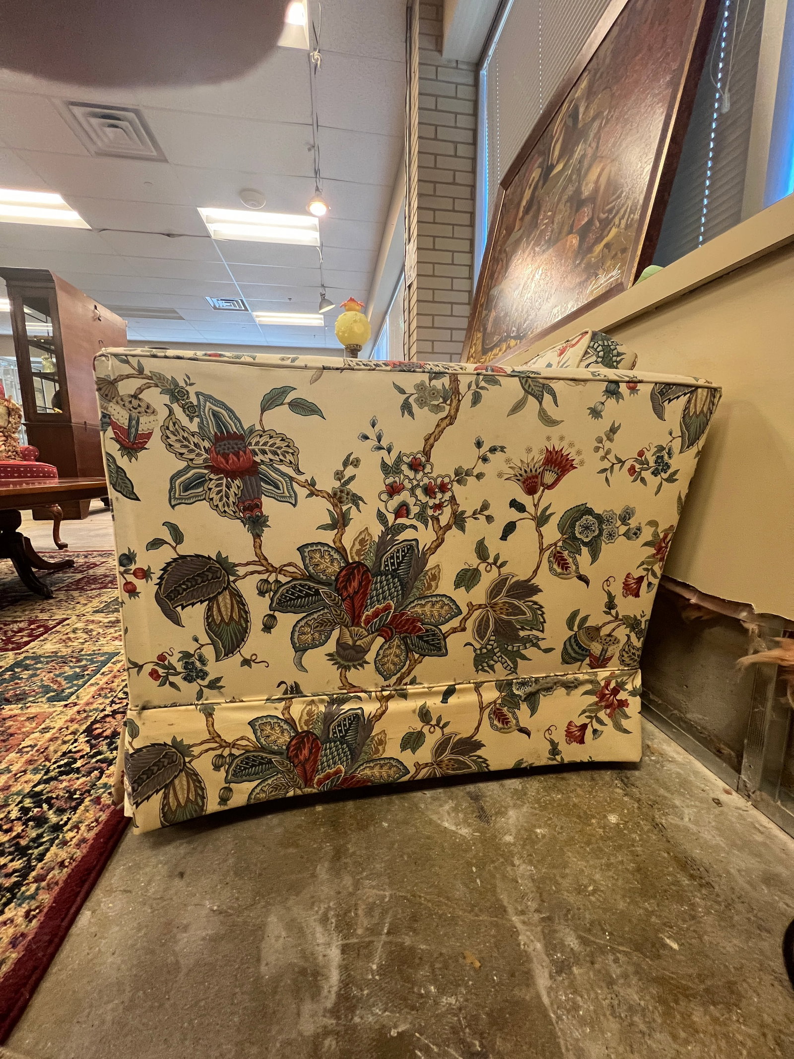 Thomasville Floral Sofa - 6