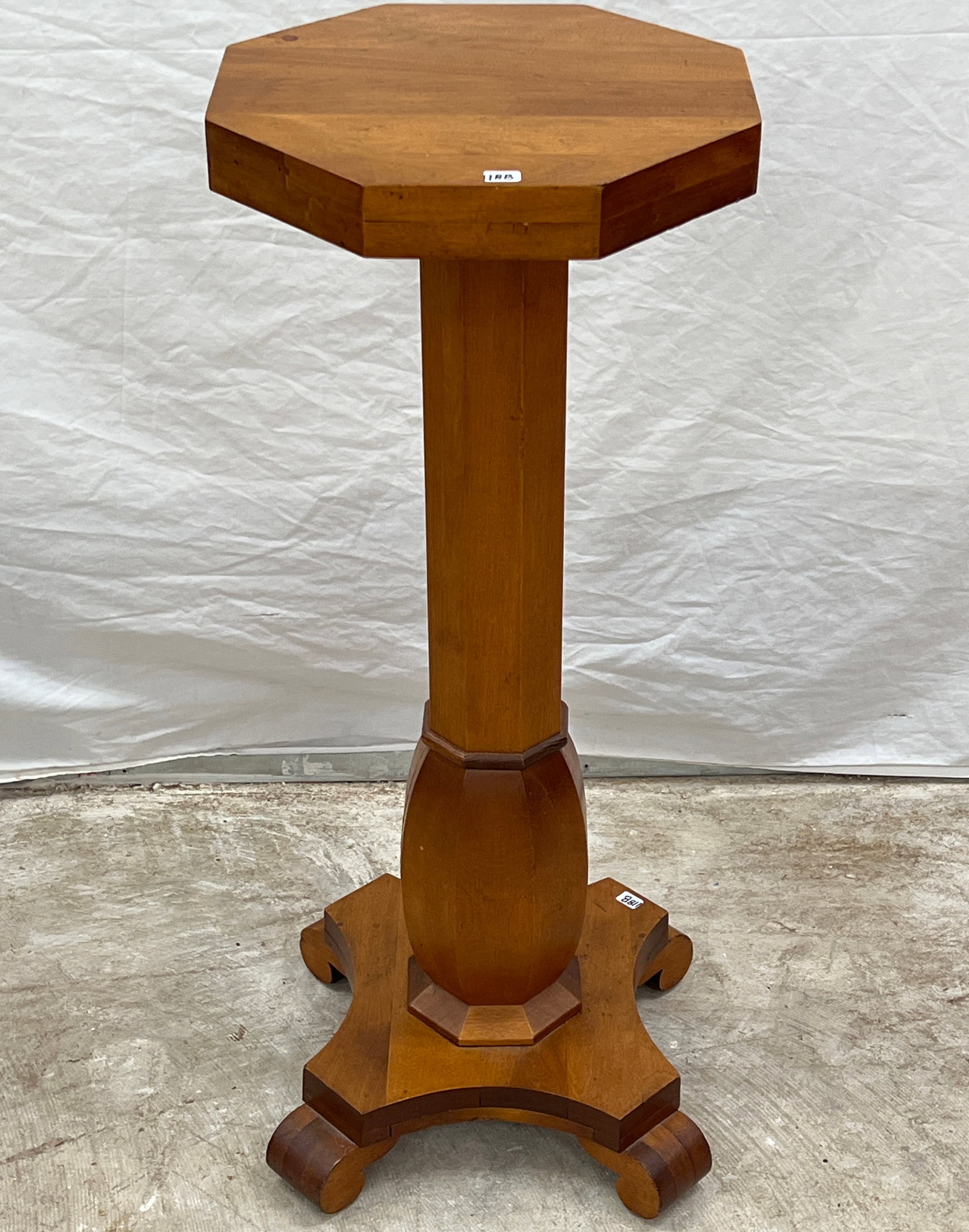 Octagonal Empire Plant Pedestal (1 of 6)