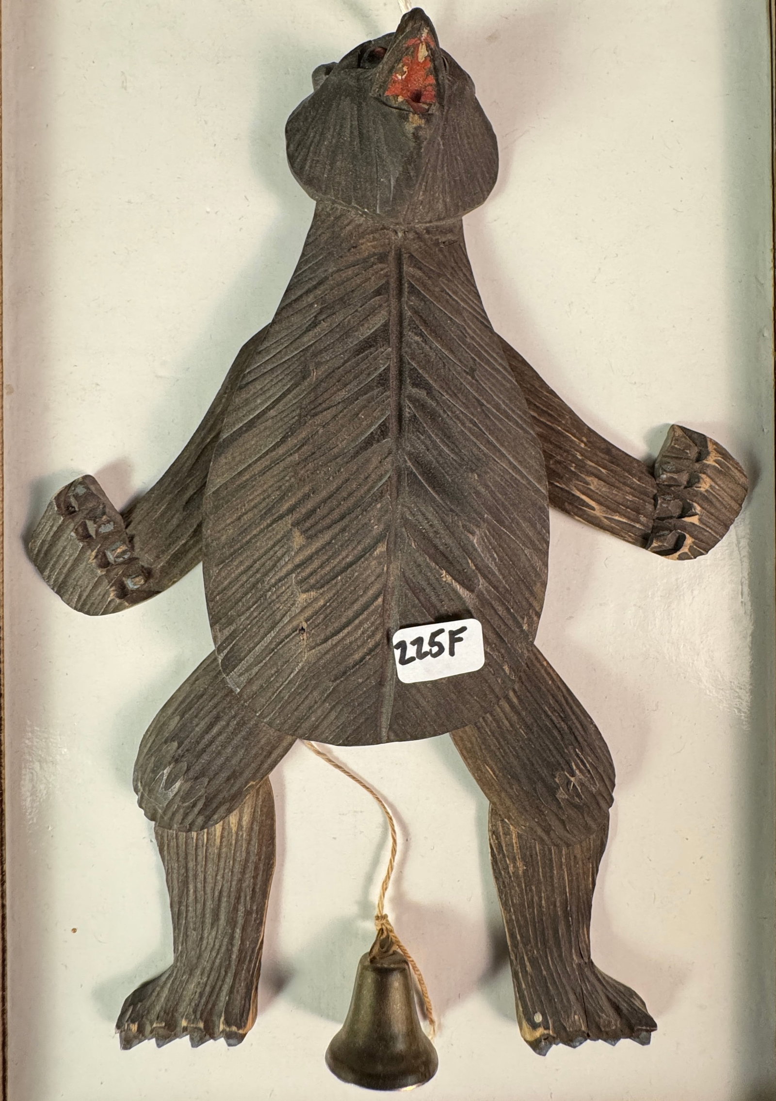 Black Forrest Carvet Articulated Toy Bear c.1920's (1 of 6)
