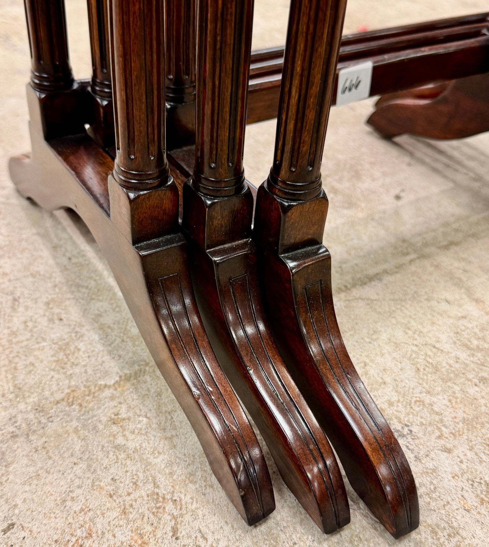 McNabb and Risley Mahogany Netsing Tables - 7