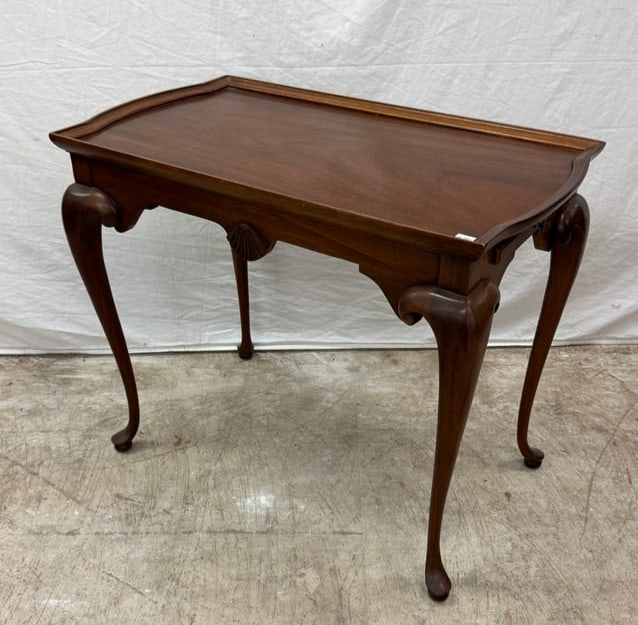 Thomasville Walnut Candle Table (1 of 6)