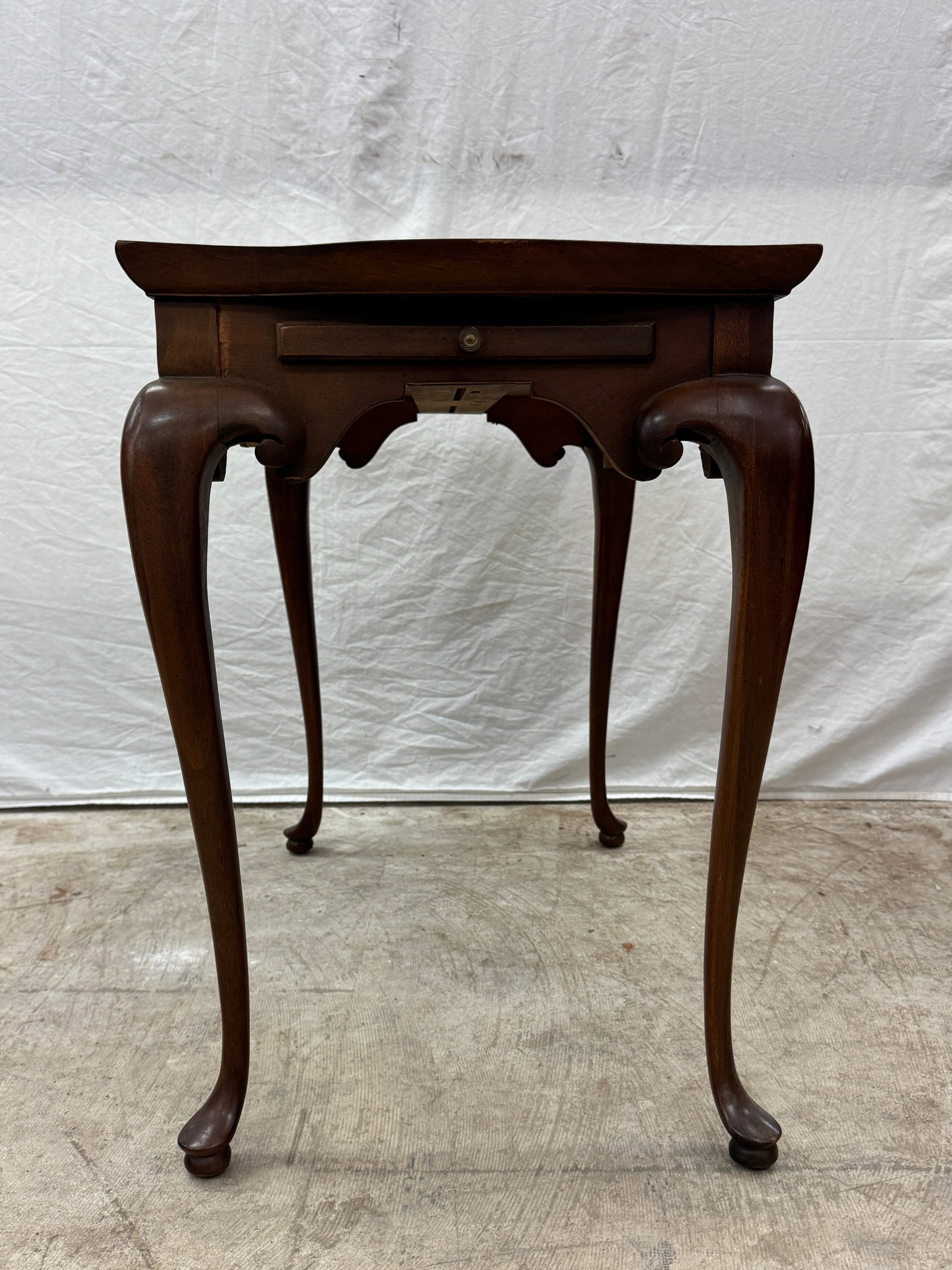 Thomasville Walnut Candle Table - 4