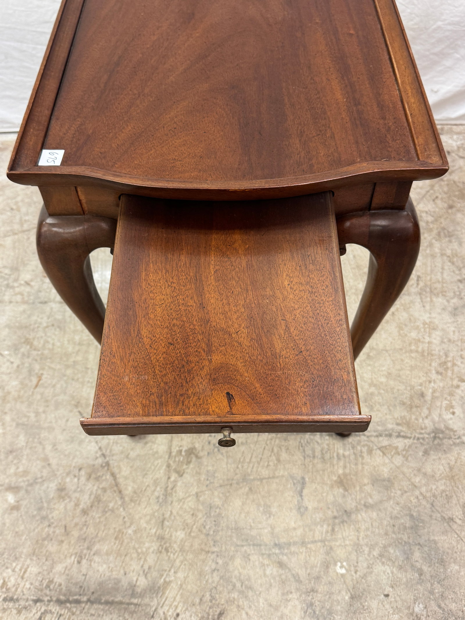 Thomasville Walnut Candle Table - 5