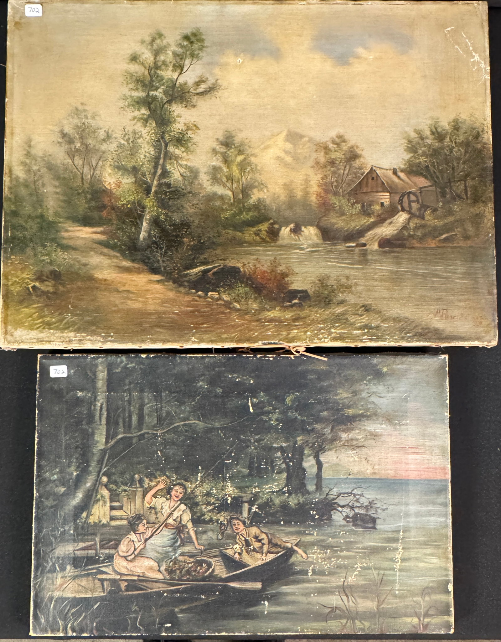 2 Folk Art Paintings
