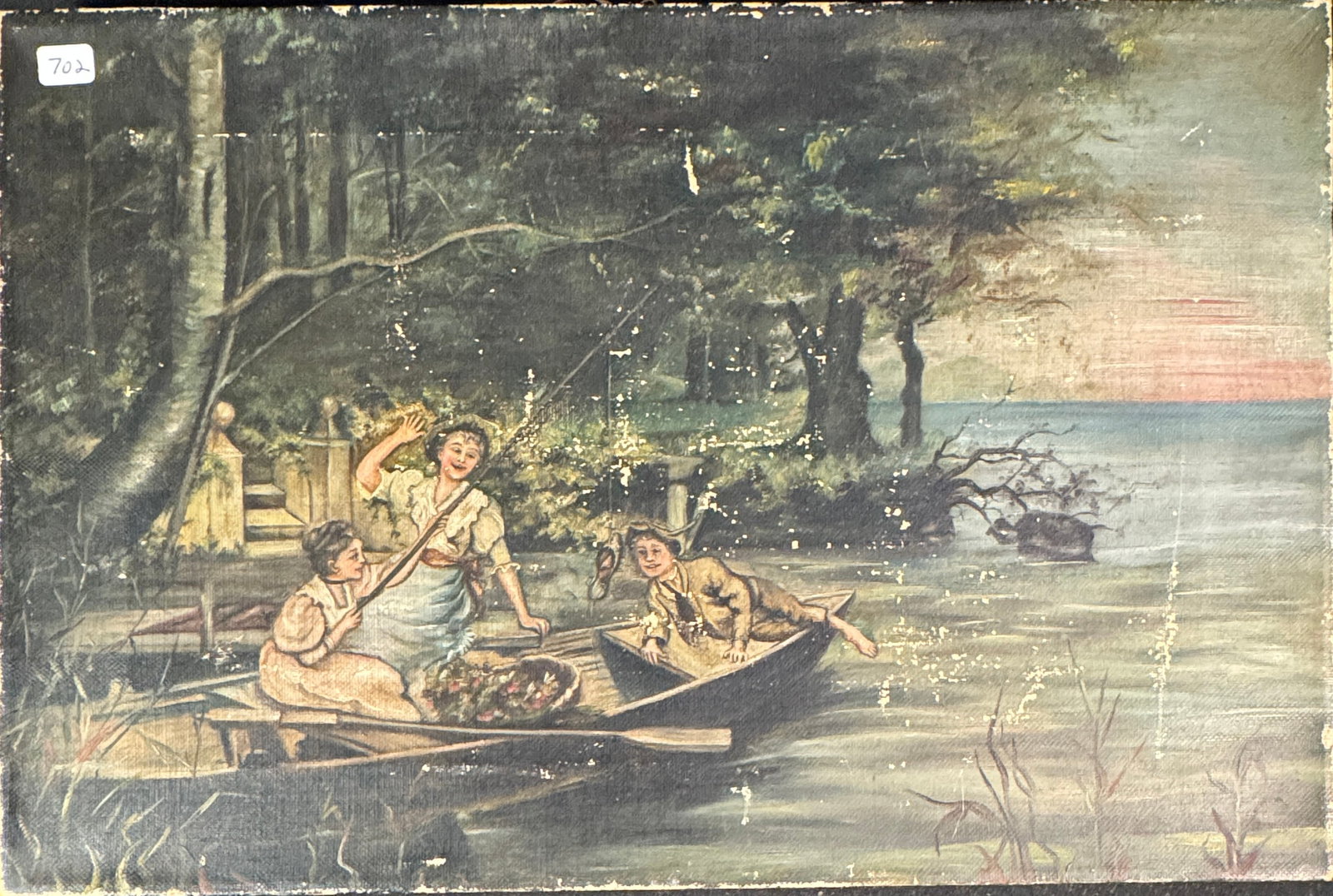 2 Folk Art Paintings - 5