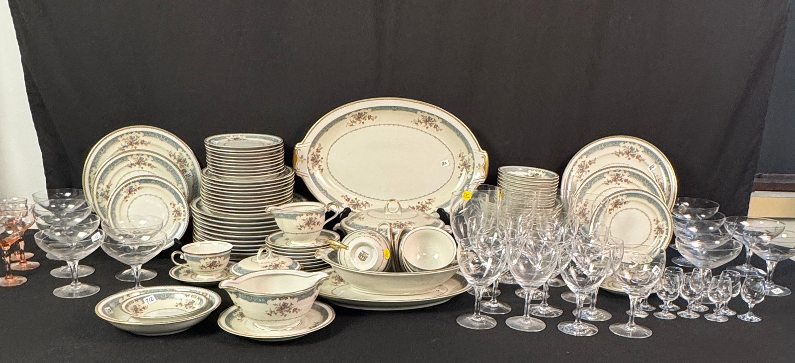 Royal Embassy China Complete Dinner service for 11 in Atlanta pattern, More! (1 of 5)