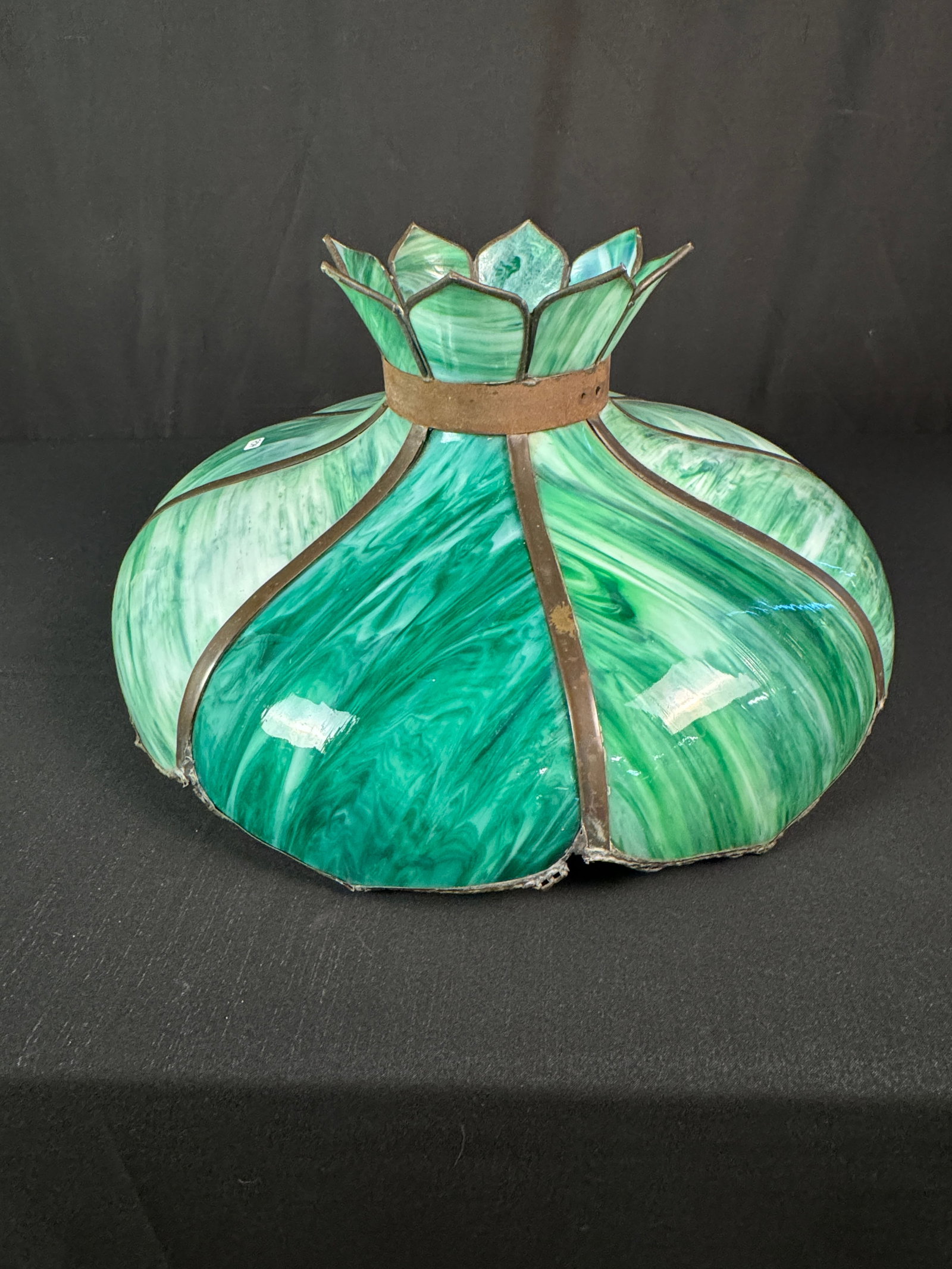 Green Slag Panel Shade - 2