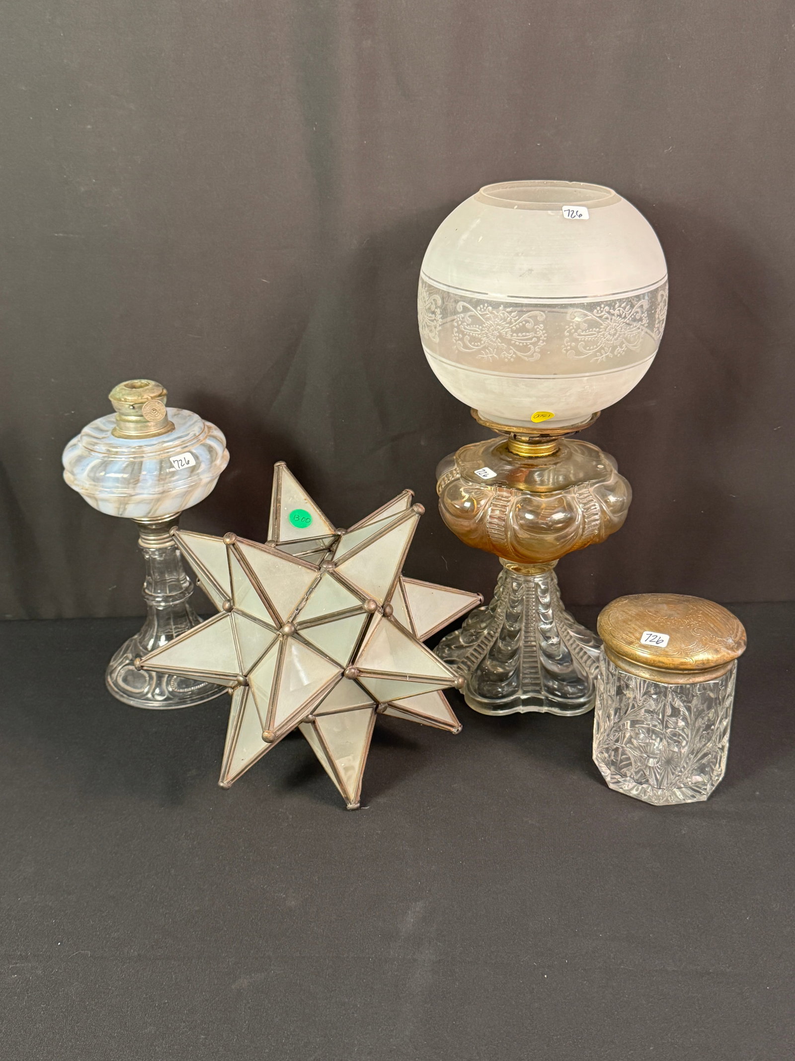 Victorian Lighting Group, Oil Lamps, More! (1 of 7)