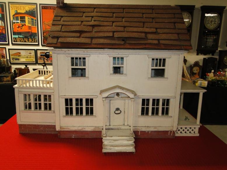 rare 1880's victorian dollhouse mansion