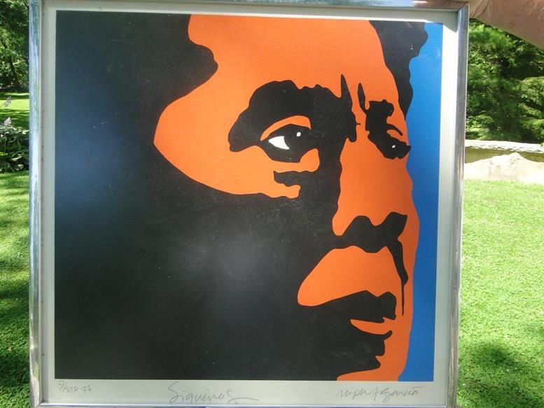 Original artist signed Rupert Garcia multicolored (1 of 3)