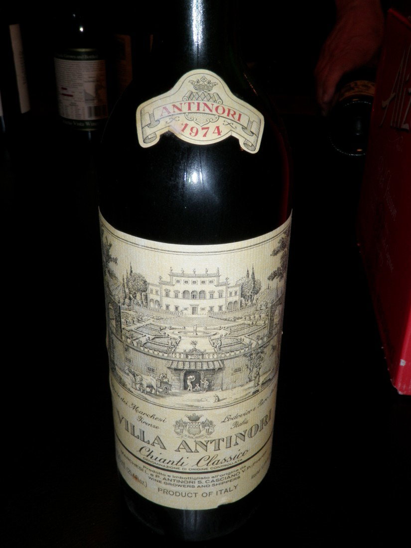 Chianti Classico – 1974: Villa Antinori – Italy