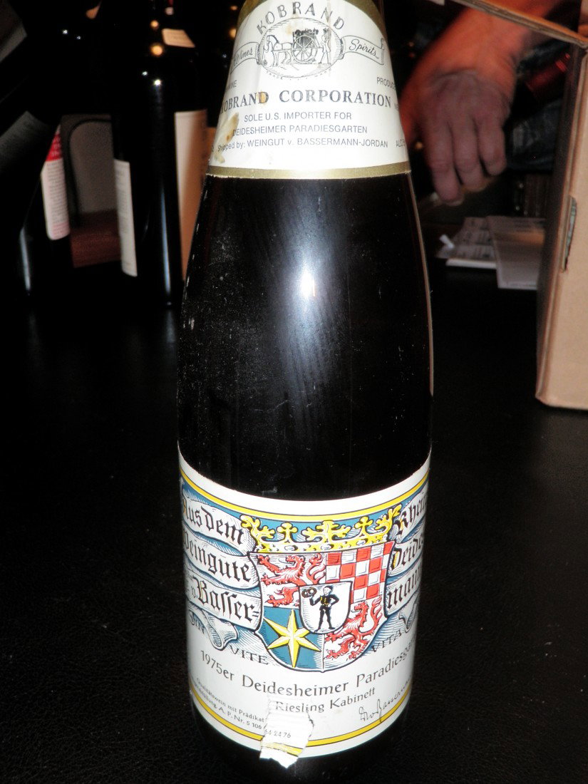 Riesling Kabinett – 1975: Deidesheimer Paradiesgarten/Kobrand, Germany
