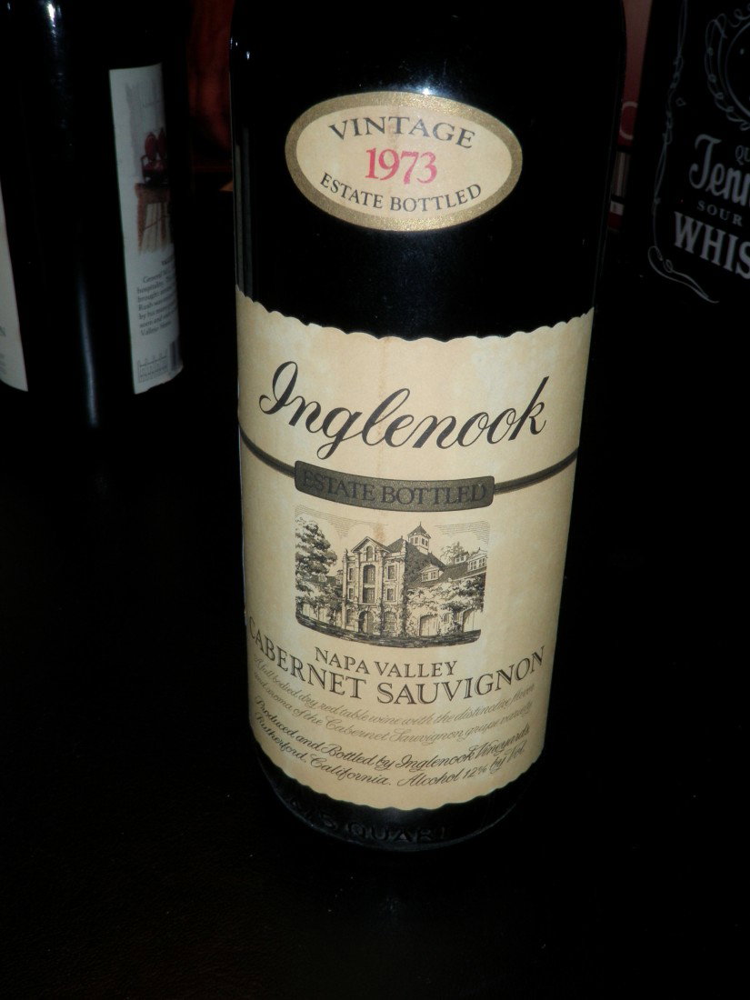 Cabernet Sauvignon – 1973: Inglenook Vineyards, Rutherford, CA