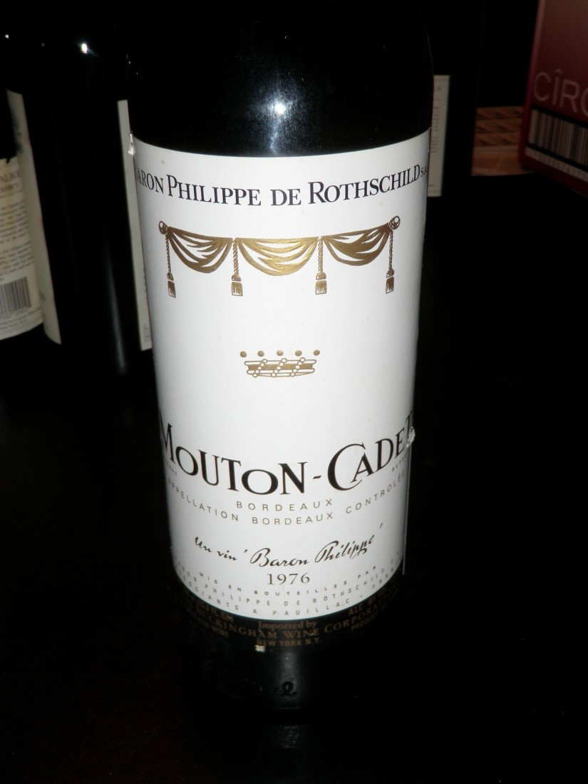 Bordeaux – 1976: Mouton-Cadet, Baron Phillippe De Rothschild, France