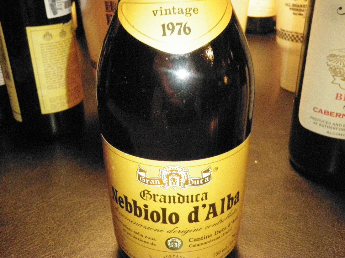Nebbiolo d'Aalba – 1976: Granduca, Italy