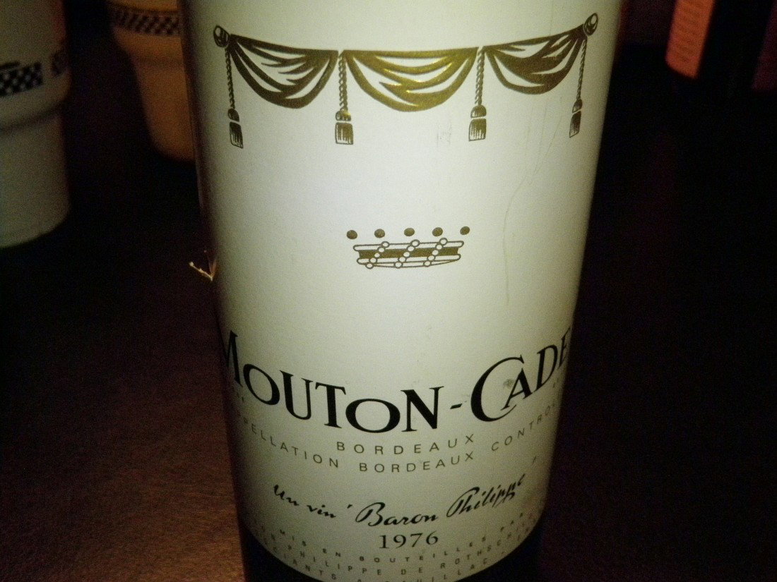 Bordeaux – 1976: Mouton-Cadet, Baron Phillippe De Rothschild, France