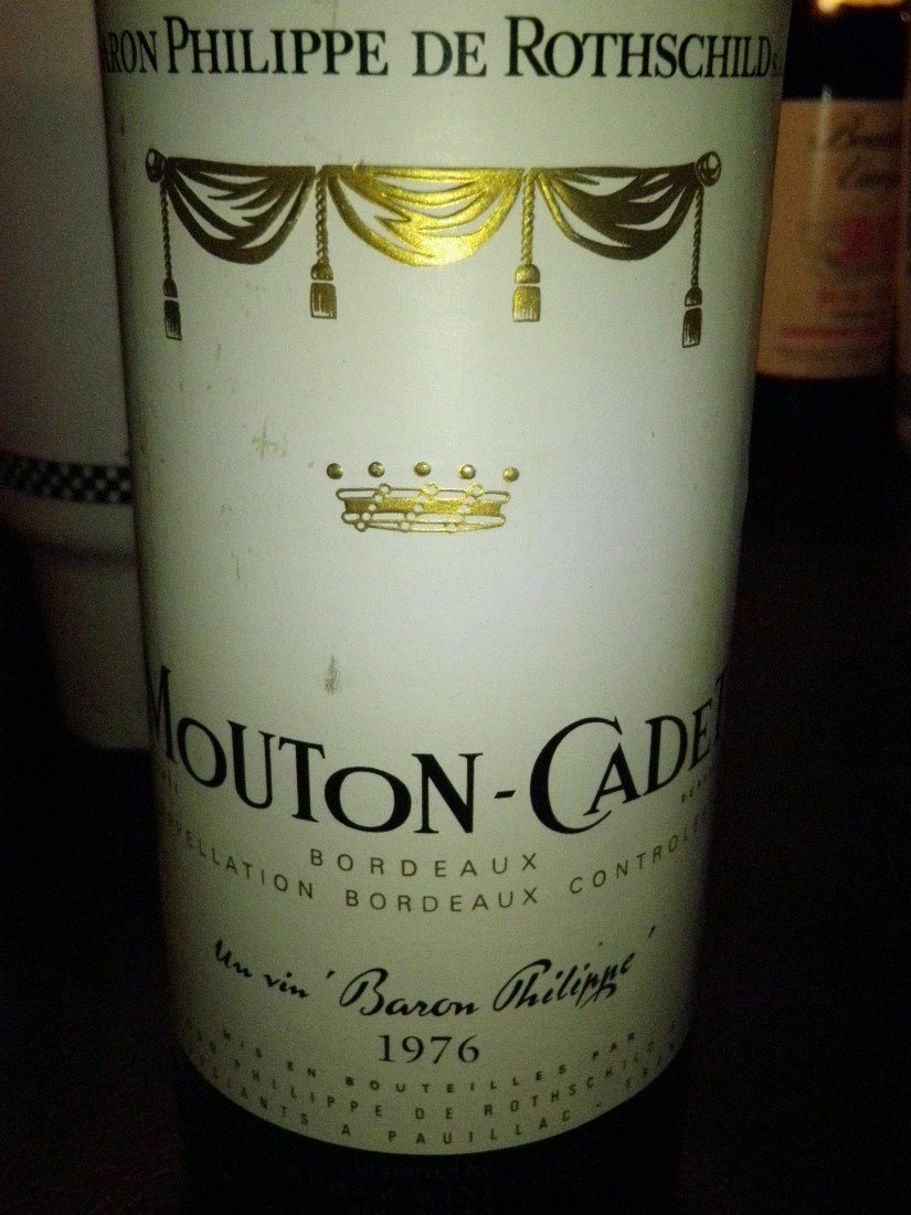 Bordeaux – 1976: Mouton-Cadet, Baron Phillippe De Rothschild, France
