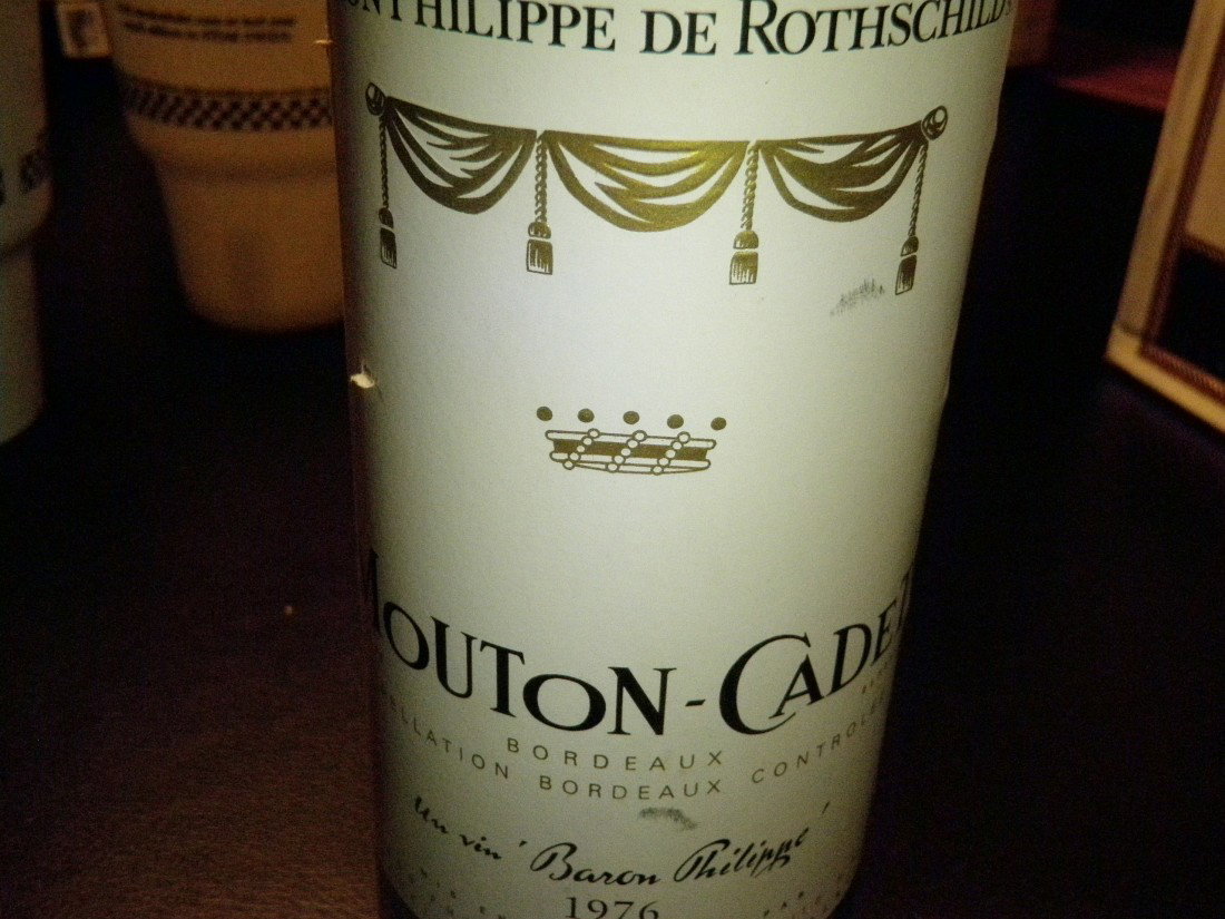 Bordeaux – 1976: Mouton-Cadet, Baron Phillippe De Rothschild, France