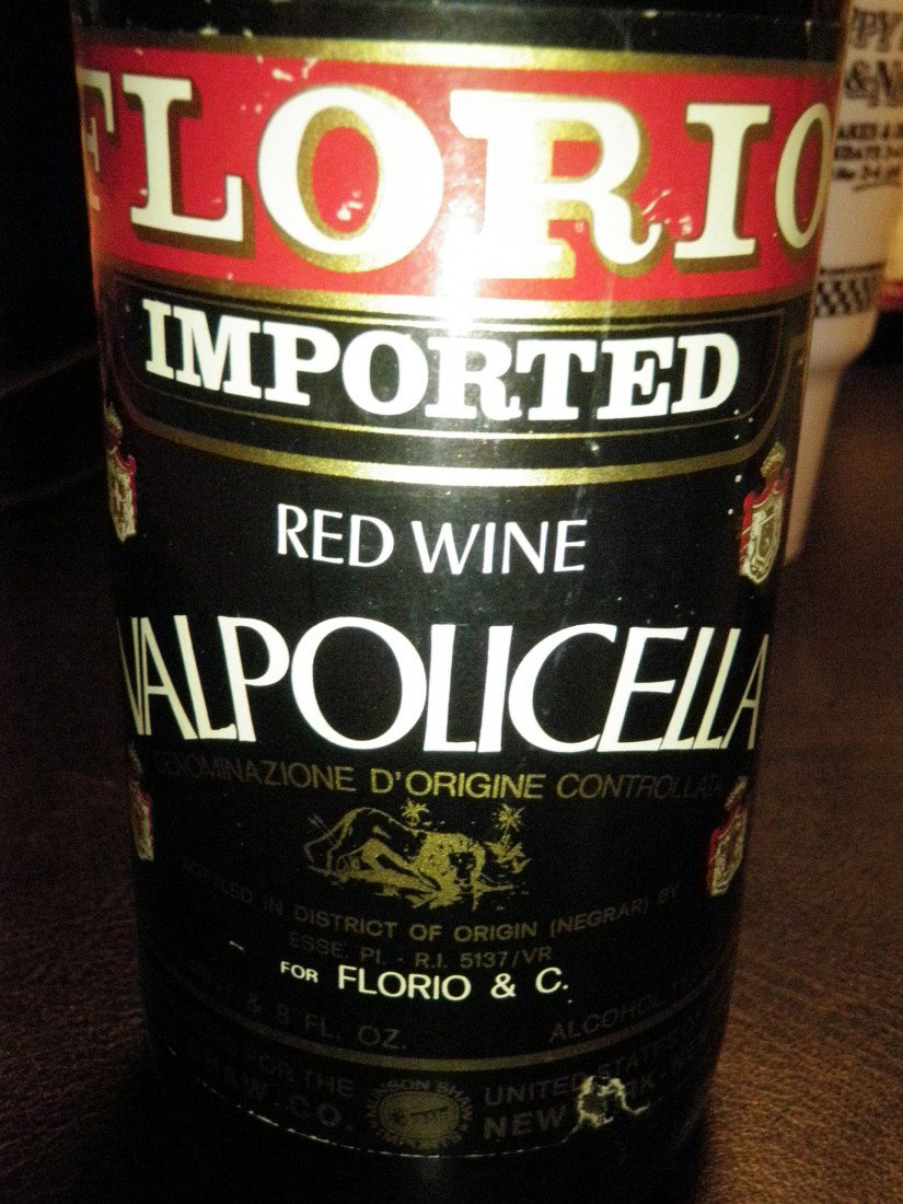 Valpolicella – 1975: Florio, Italy