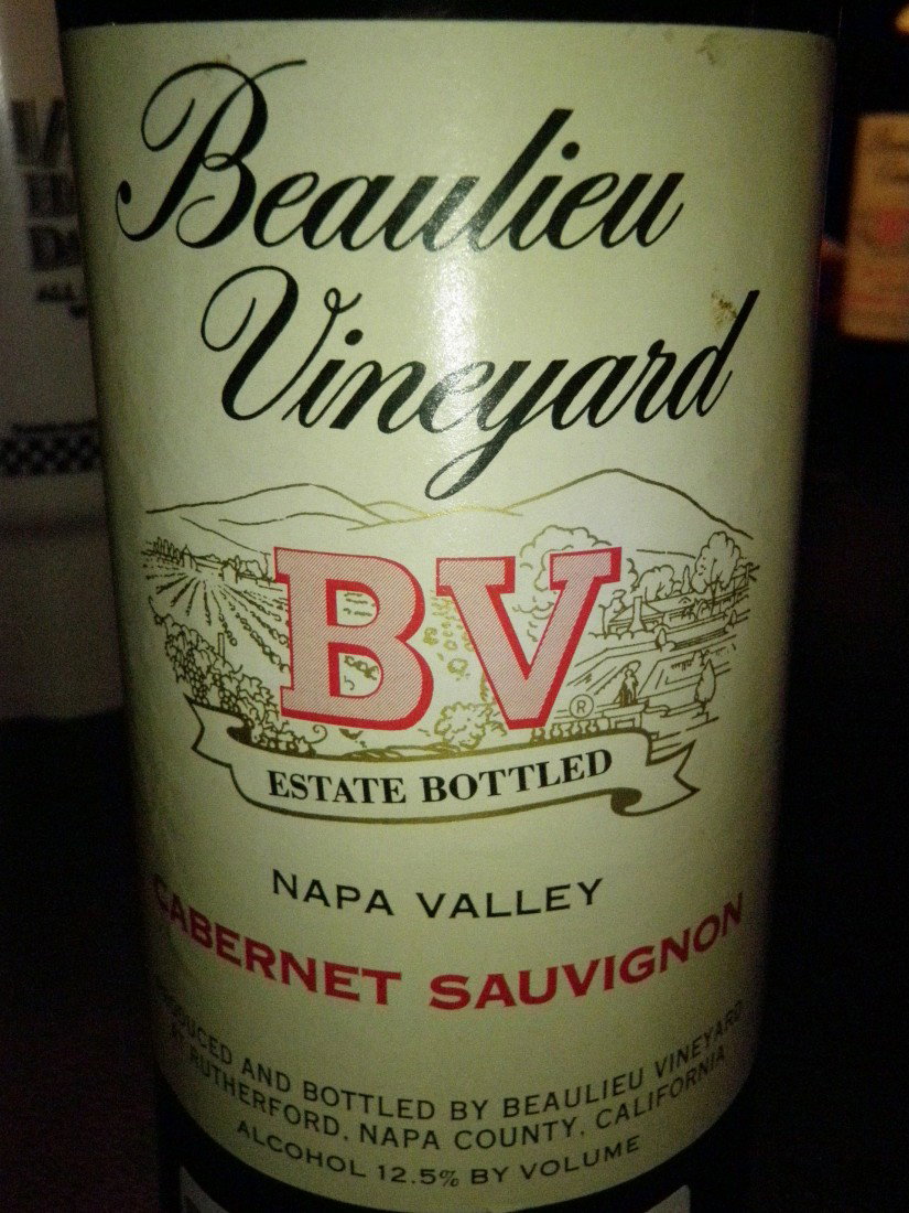 Cabernet Sauvignon – 1976: Beaulieu Vineyard, Beau Tour Napa Valley