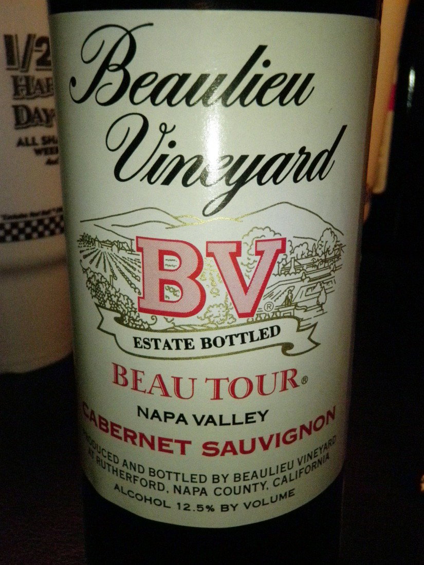 Cabernet Sauvignon – 1983: Beaulieu Vineyard, Beau Tour Napa Valley