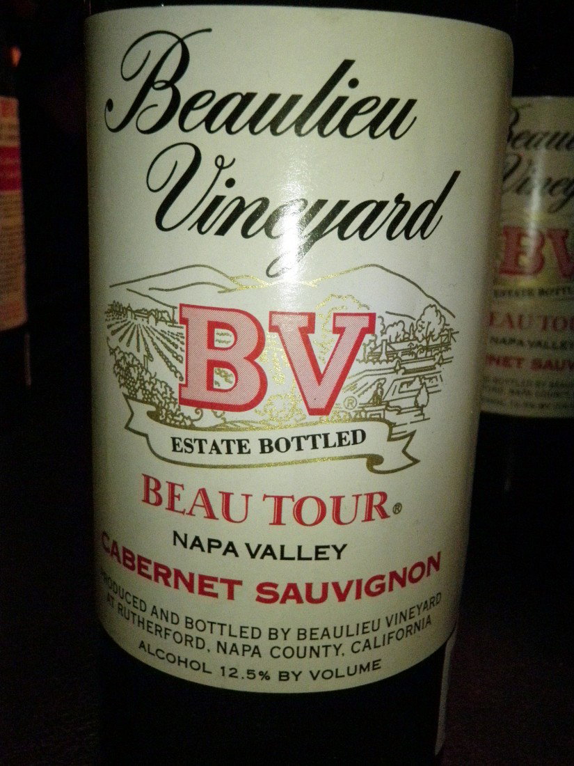 Cabernet Sauvignon – 1983: Beaulieu Vineyard, Beau Tour Napa Valley