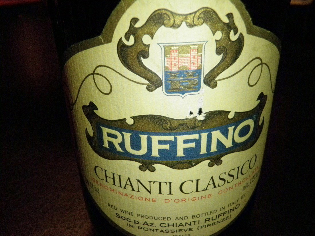 Chianti Classico – 1975: Ruffino, Italy