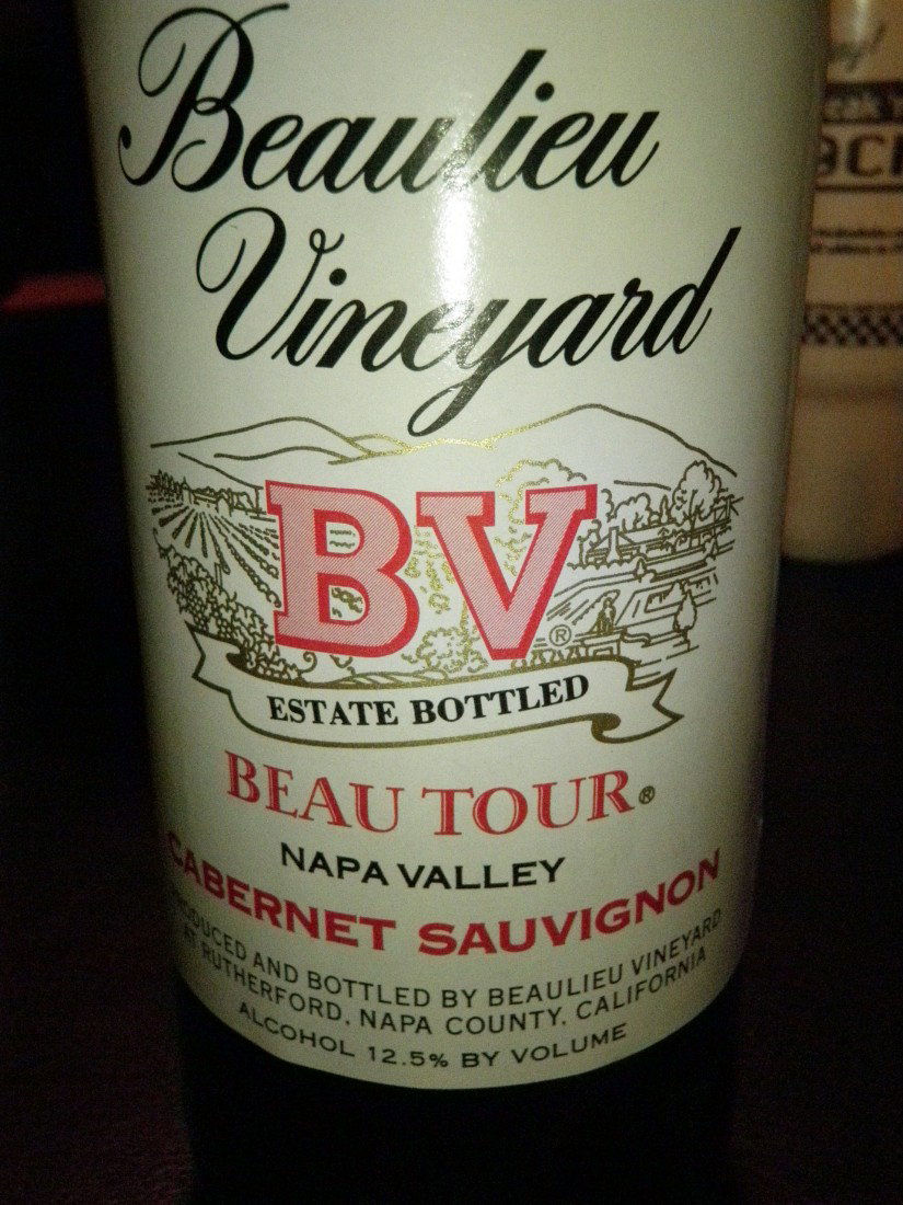 Cabernet Sauvignon – 1983: Beaulieu Vineyard, Beau Tour Napa Valley