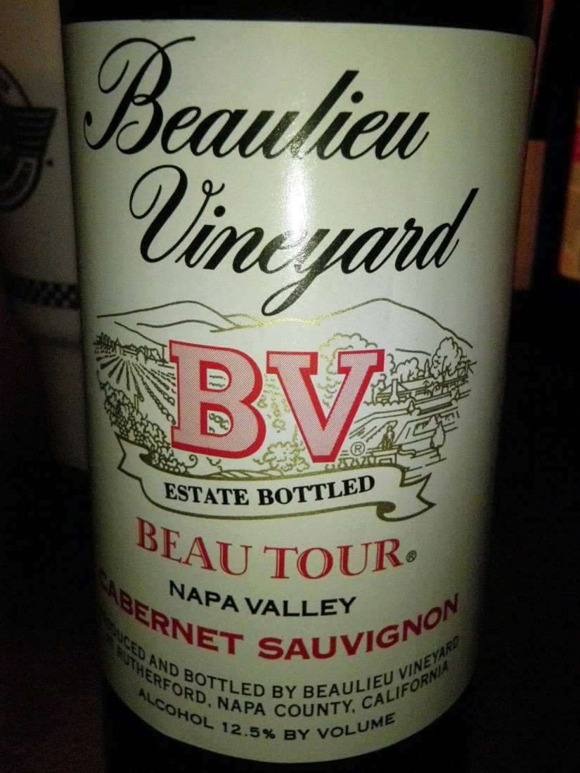 Cabernet Sauvignon – 1983: Beaulieu Vineyard, Beau Tour Napa Valley