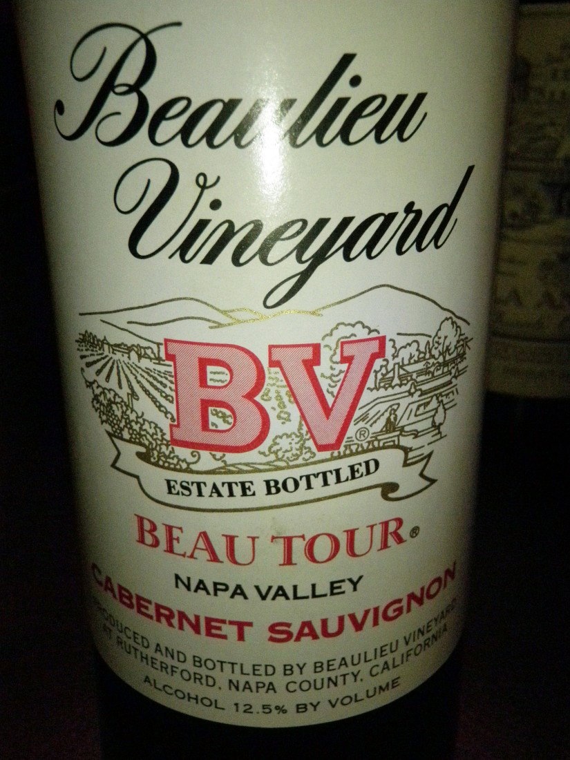 Cabernet Sauvignon – 1983: Beaulieu Vineyard, Beau Tour Napa Valley