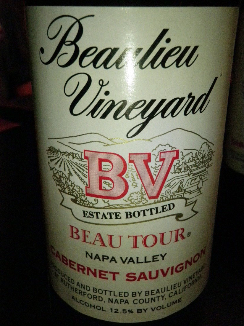 Cabernet Sauvignon – 1983: Beaulieu Vineyard, Beau Tour Napa Valley