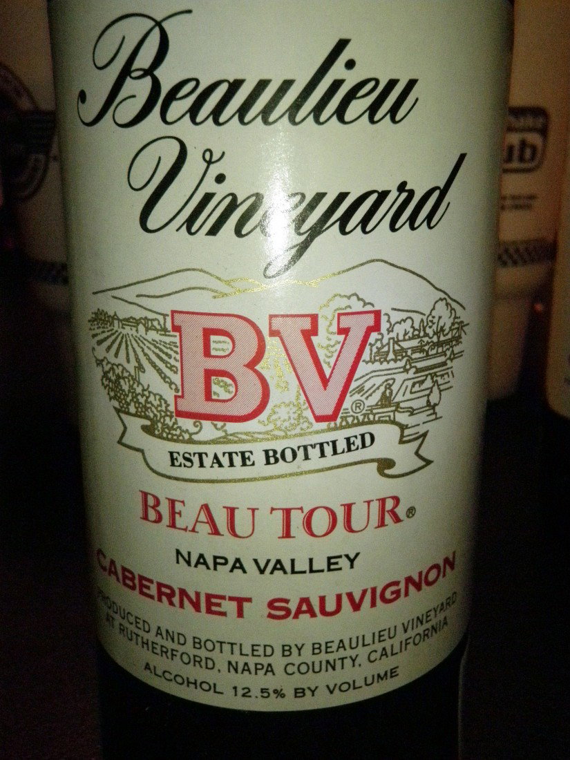 Cabernet Sauvignon – 1983: Beaulieu Vineyard, Beau Tour Napa Valley