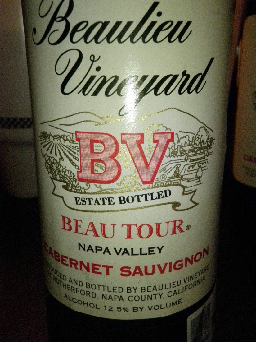 Cabernet Sauvignon – 1983: Beaulieu Vineyard, Beau Tour Napa Valley