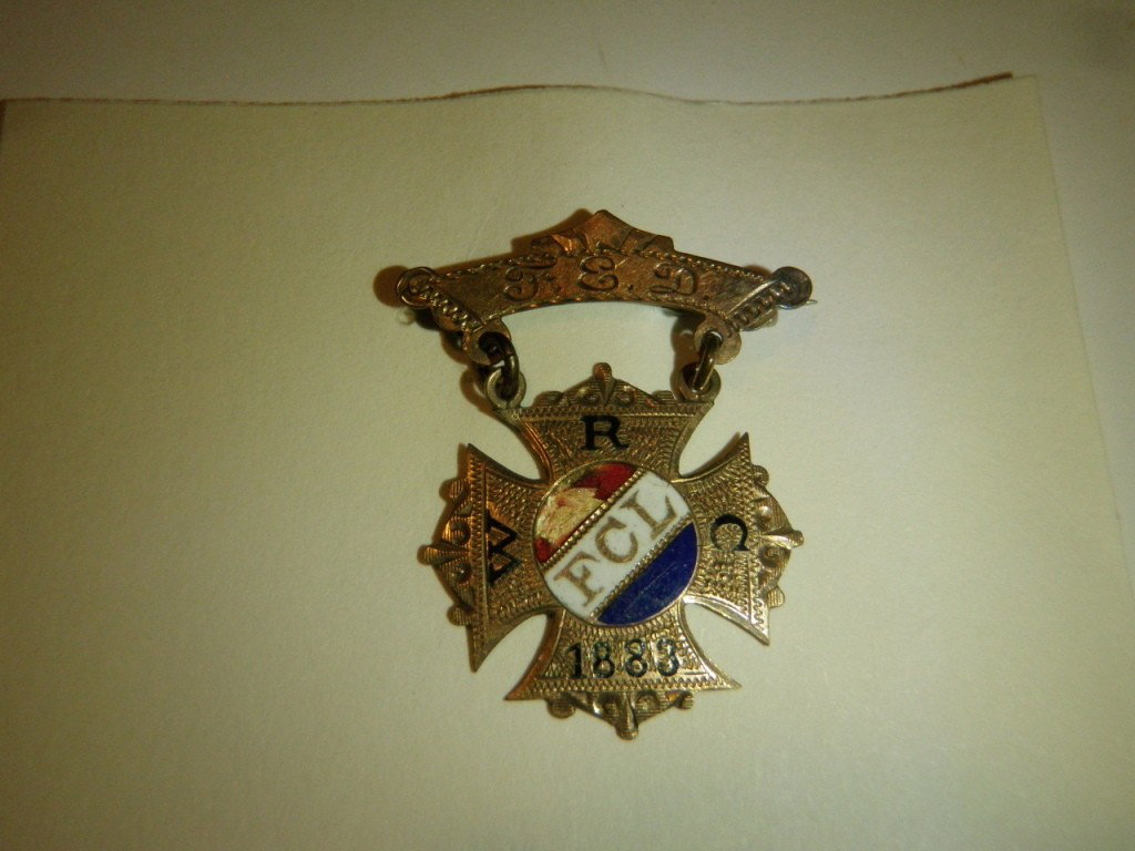 Woman's Relief Corps FCL Pin: Woman's Relief Corps FCL Pin