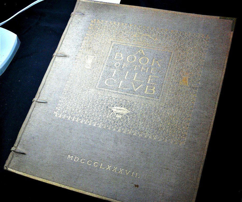 A BOOK OF THE TILE CLUB,  Riverside Press / Houghton (1 of 5)