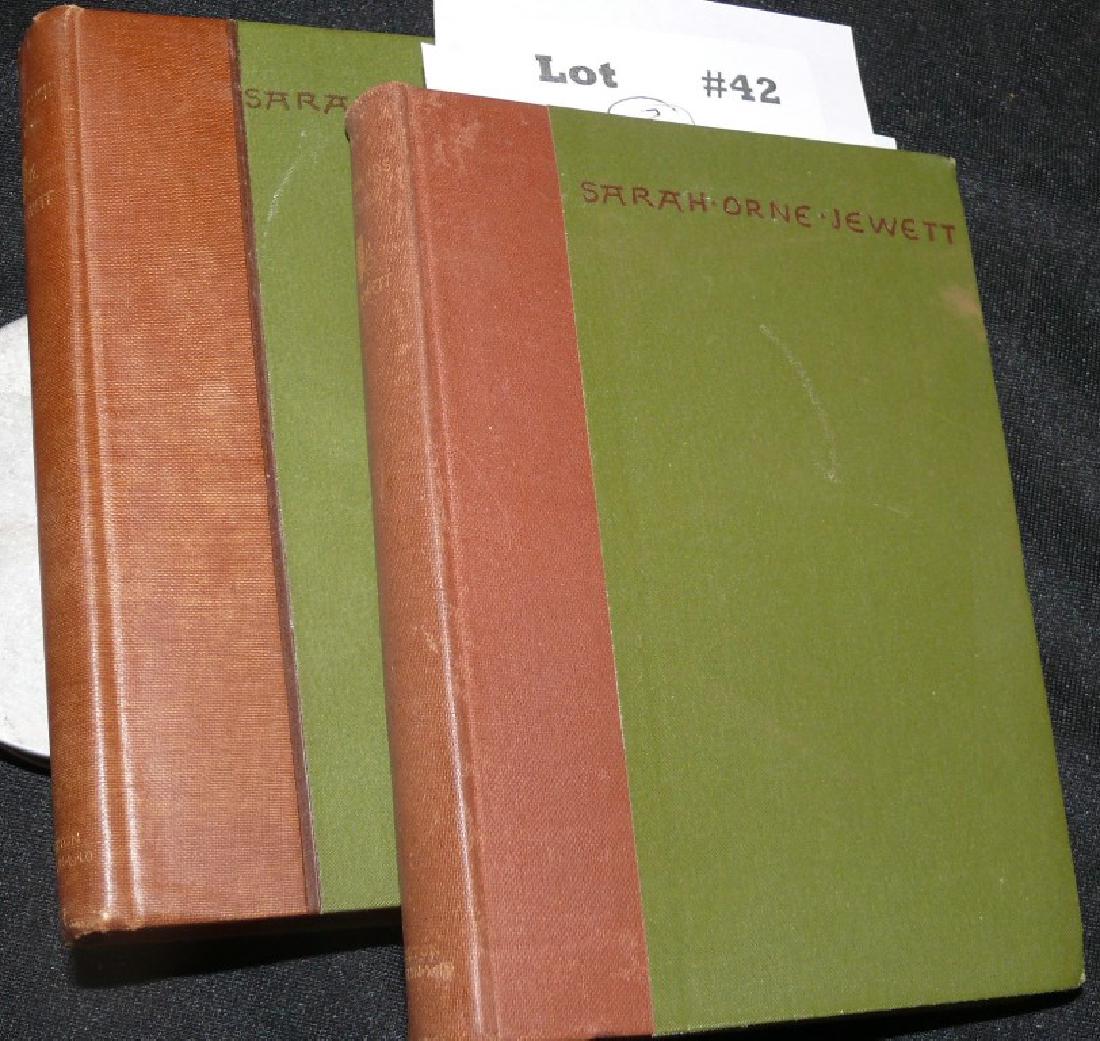 2 PENCIL SGD BOOKS BY SARA ORNE JEWETT :   OLD FRIENDS (1 of 6)