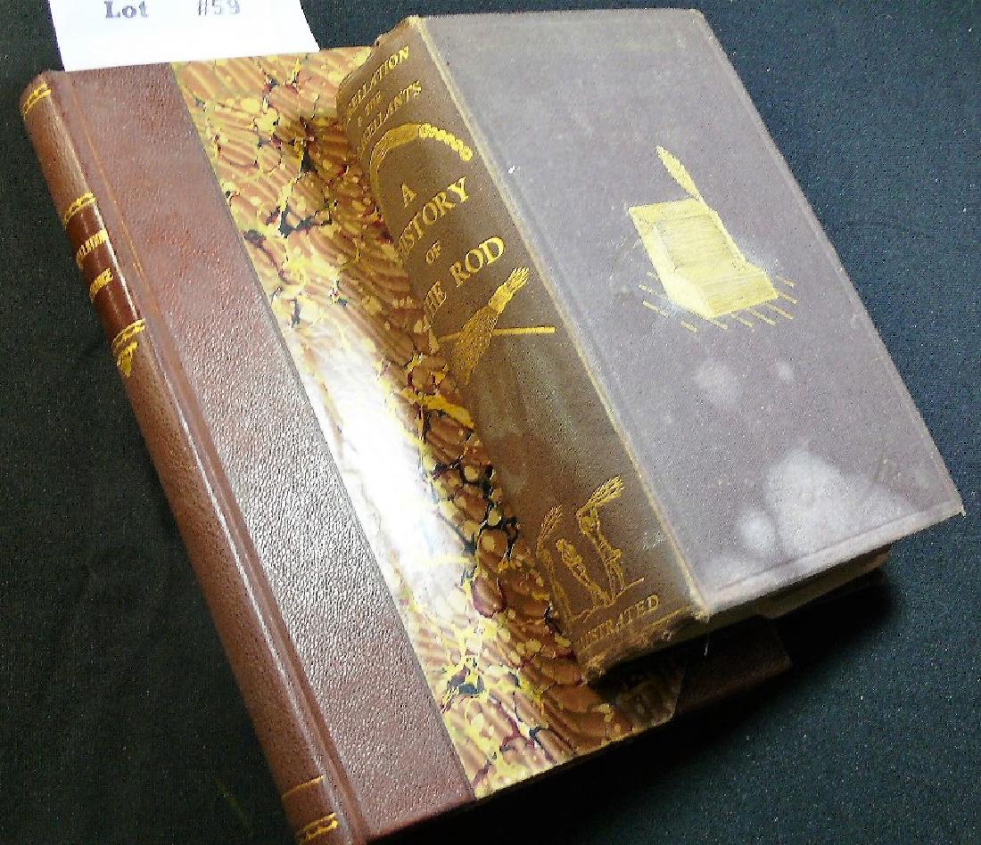 2 BOOKS : FLAGELLATION IN FRANCE from a Medical &: 2 BOOKS : FLAGELLATION IN FRANCE from a Medical & Historical Standpoint. Paris: Charles Carrington, Publ. of Medical, Folk-lore & Historical Works, 1898; Cordivan spine w/lettering & 1/2 marbled board