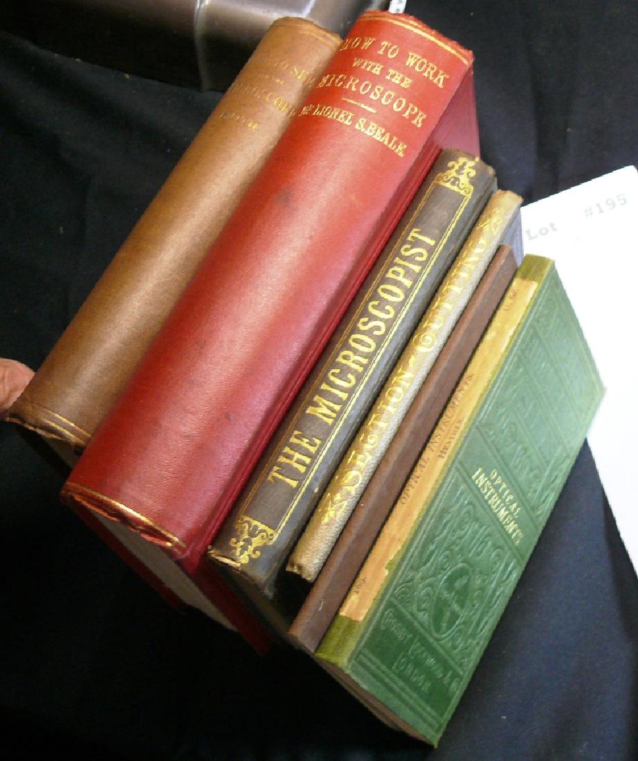6 MICROSCOPE BOOKS :  HOW TO SEE WITH THE MICROSCOPE . (1 of 20)