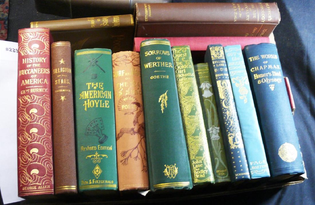 12 PRETTY CLOTH BOOKS #2 :  HISTORY OF THE BUCCANNEERS (1 of 3)