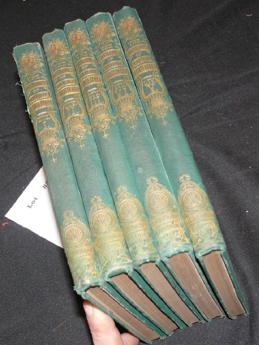 THE LIFE & WORKS OF LORD BYRON - ILLUSTRATED EDITION . (1 of 13)