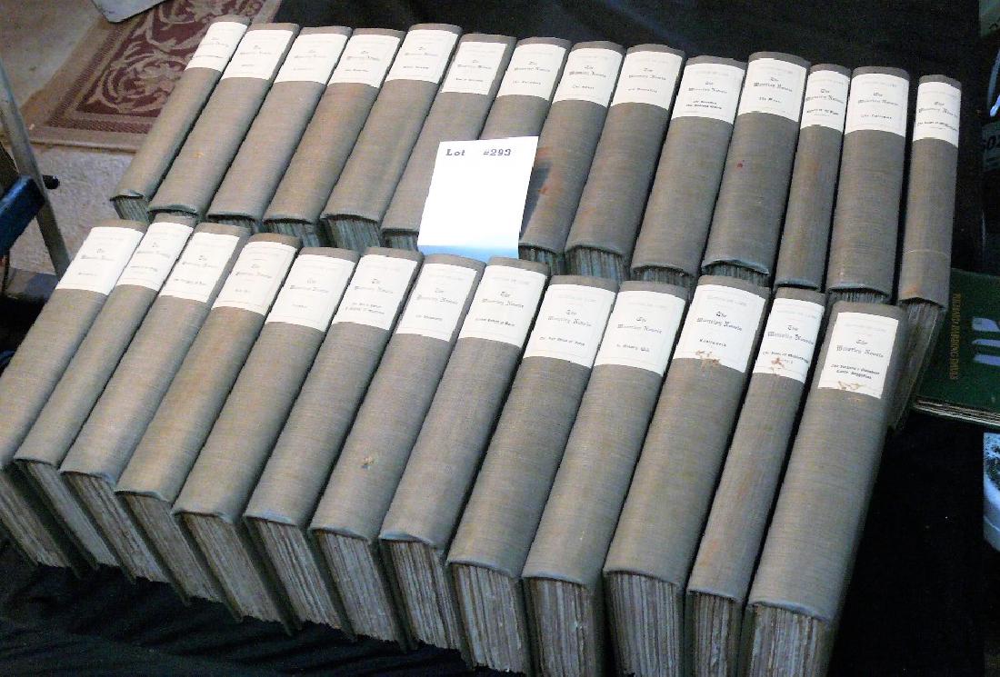 THE WAVERLEY NOVELS . (Unusually Illustrated in: THE WAVERLEY NOVELS . (Unusually Illustrated in Twenty-seven Volumes). SCOTT, Sir Walter. Edinburgh: Adam and Charles Black, Green hardcover set, Limited printed edition of 500 sets, this set is #169/