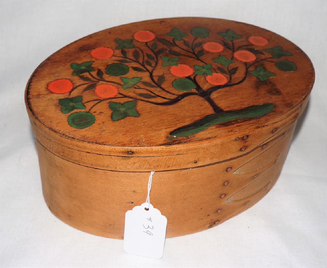Four-finger Shaker Box with Tree of Life Decoration. (1 of 6)